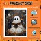 Ghost Paint by Numbers Kit for Adults Beginners, Ghost Paint by Numbers, Adult Paint by Number Kits for Gifts and Home Wall Decor 16x20 Inch